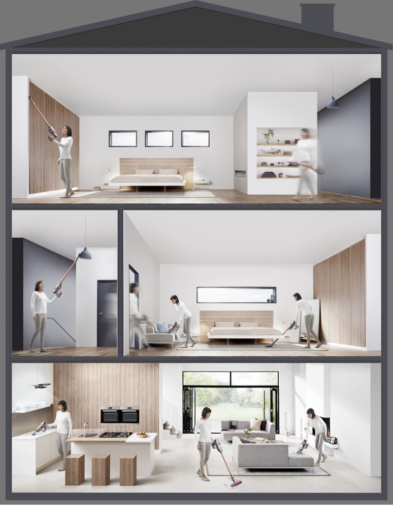 Toepassingen steelstofzuiger.